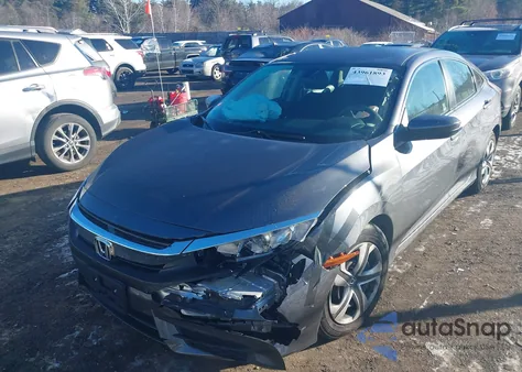 2018 Honda Civic Lx from USA, damaged, VIN 2HGFC2F52JH609475